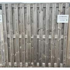 Restpartij Tuinscherm 10 mm 180 x 180 cm recht